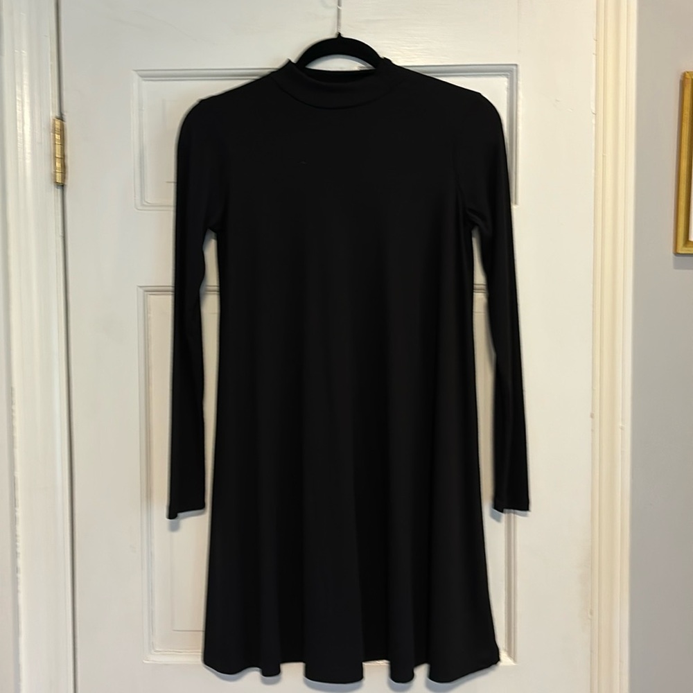 Agua black jersey type dress